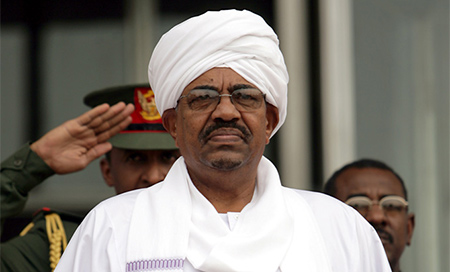 Presidente de Sudán, Omar al Bashir Partido gobernante de Sudán respalda a Al Bashir como candidato para 2020